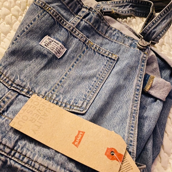 NWT Vintage Levi Overall Short - Picture 3 of 3